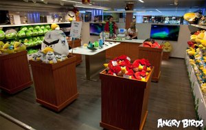 Angry Birds' Helsinki shop (image courtesy Rovio).