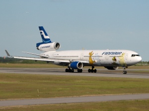 Moomins grace the exterior of this Finnair plane (image courtesy Antti Havukainen).